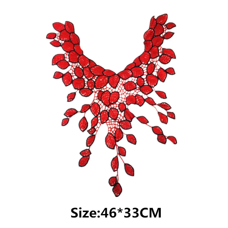 1 шт. ткань цветок Венеция кружево швейная аппликация кружевной воротник декольте Воротник Аппликация Diy ремесло декольте Швейные аксессуары