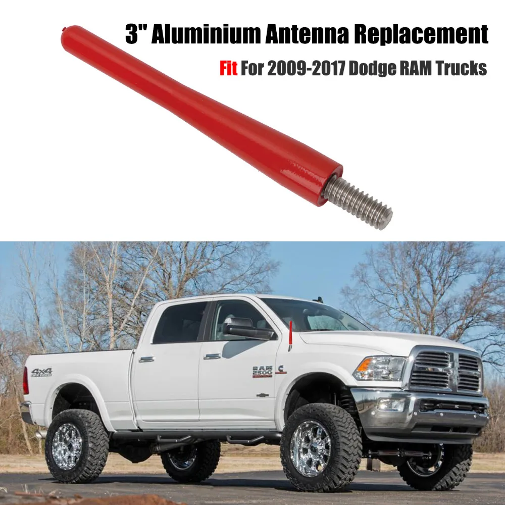 Aluminium Aerial Antenna Mast Car Am Fm Radio Short Stubby For