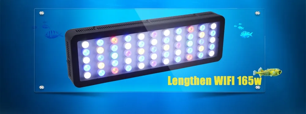 wifi 165w marine aquarium