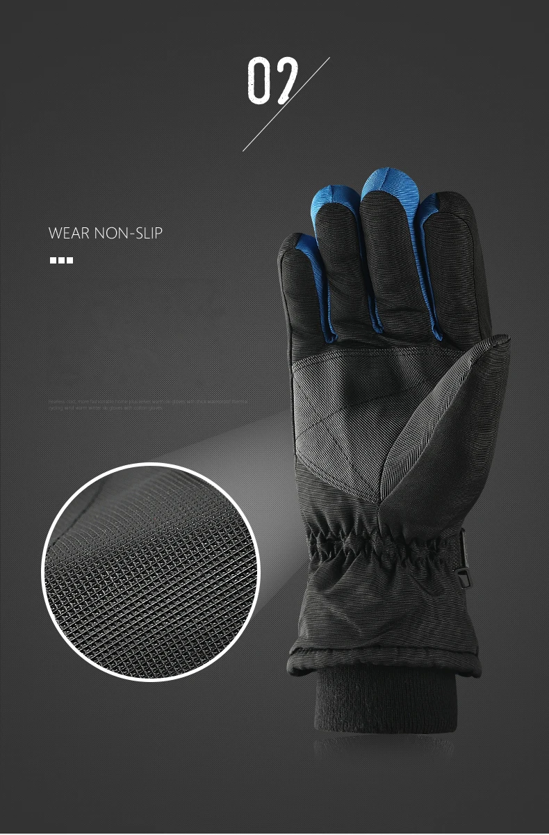 SAENSHINE лыжные перчатки, перчатки для сноуборда, зимние теплые спортивные перчатки, водонепроницаемые ветрозащитные изысканные теплые флисовые зимние перчатки
