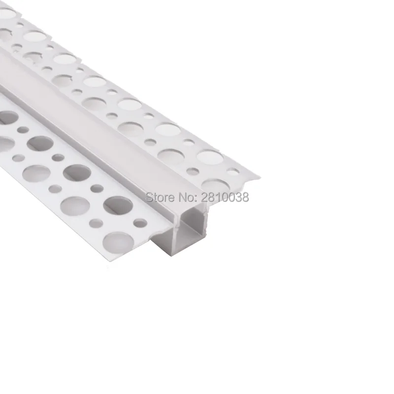 

10 X 1M Sets/Lot Linear flange aluminum profile for led strip light Super wide T type aluminium led profile for wall lighting