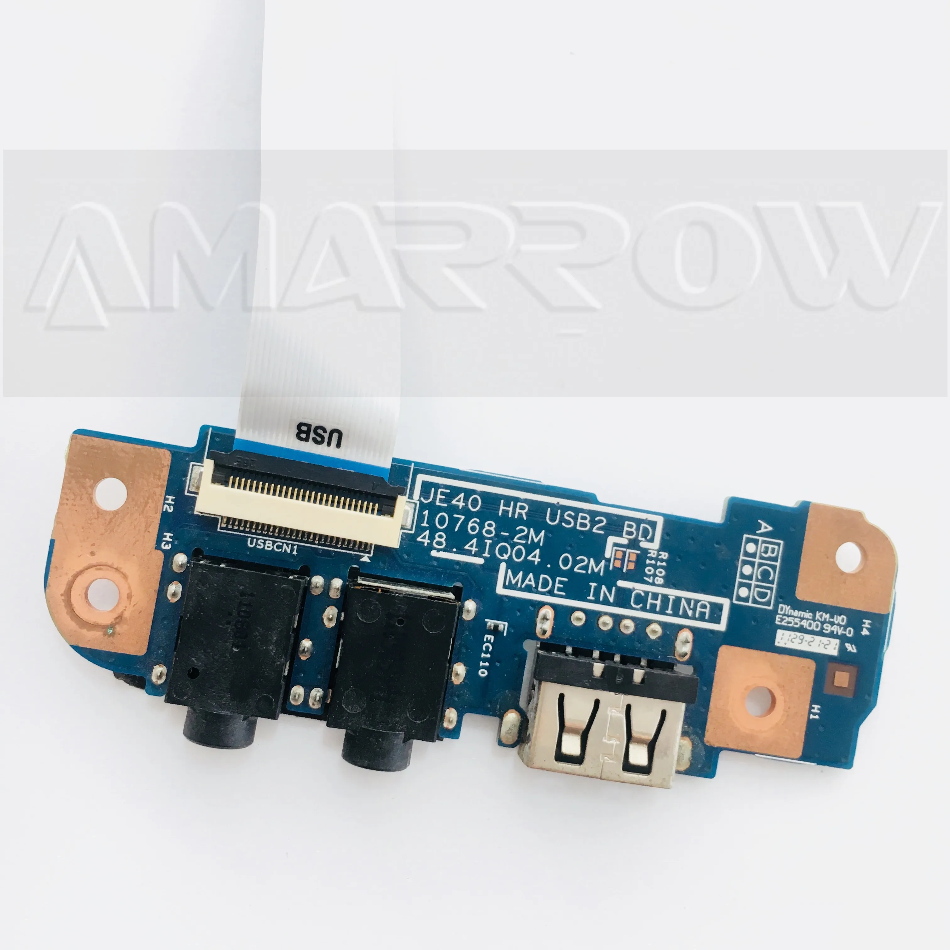 Оригинальная Бесплатная доставка Для ACER 4750 4750G 2 0 USB плата звуковая карта аудио