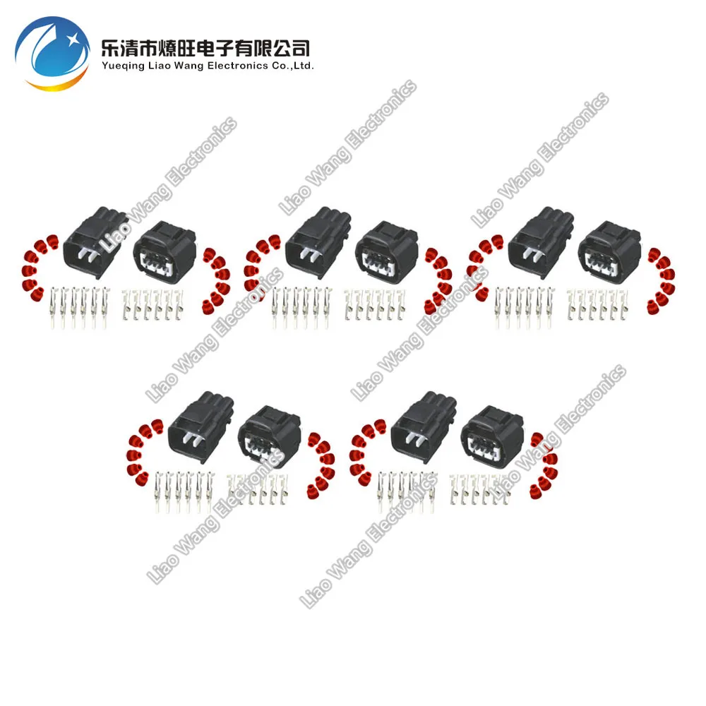 

5 Sets 6 Pin Car connector car taillight plug high quality end plug DJ7066B-2.2-11/21