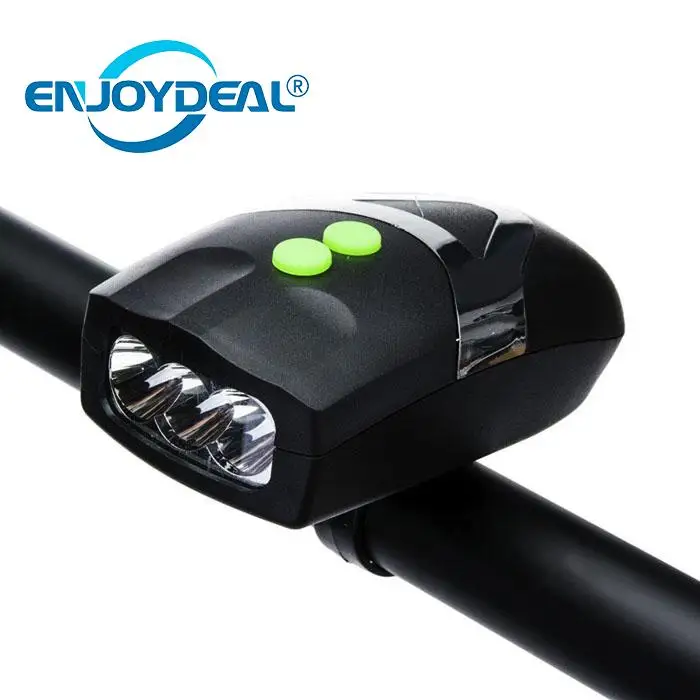 3LED 2in1 Bicycle Bike Headlight Lamp Bell Horn Horn Siren Waterproof 3LED 2in1 Bicycle Bike Headlight Lamp Bell Horn Horn Siren Waterproof