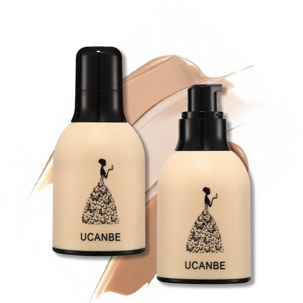 

UCANBE Liquid Foundation Makeup Long-lasting BB Cream Full Coverage Concealer Cosmetics Primer Base Whitening #252329
