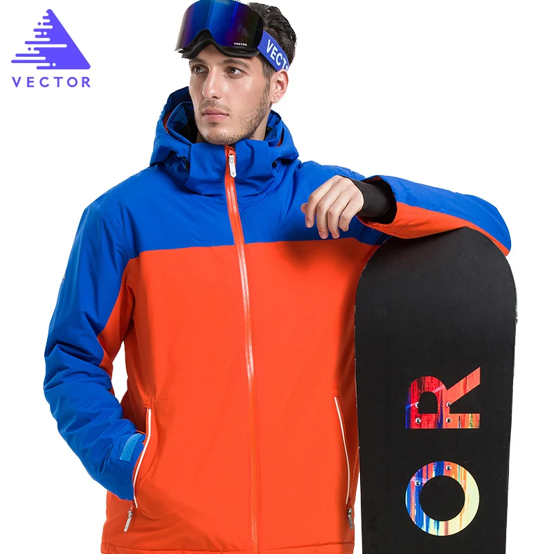VECTOR Brand Ski Jackets Men Women Waterproof Winter Warm Skiing Snowboarding Jacket Professional Snow Clothing Brand HXF70009
