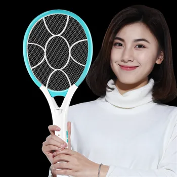 

YAGE Electric Mosquito Swatter Mosquito Killers Pest Control Bug Zapper Reject Racket Trap Home Tool 2200V Electric Shock 400mAh