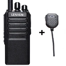 Professionale VV-25W UHF 400-480 MHz 25 W Radio Bidirezionale del Ricetrasmettitore Walkie Talkie Con 4000 mAh
