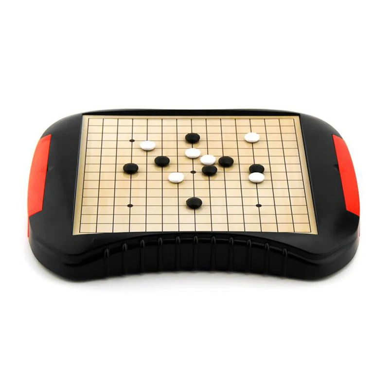 Ящик стиль доска Gomoku Gobang шахматная игра Магнитная дорожная портативная Baduk Магнитный Шахматный набор Weiqi для друзей детский подарок