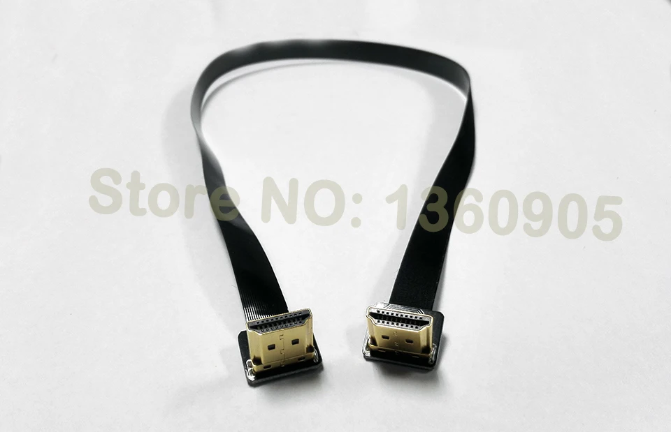 5 см/10 см/15 см/20 см/30 см HDMI мягкий кабель Плоский Тип мужчина до углом к Подпушка угол Стандартный Тип мужчина мягкий гибкий кабель FPV-системы