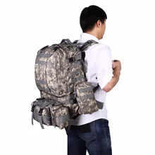 Outdoor Backpack Military Tactical Multi-pocket Rucksack Sports Bag Super Large Capacity Camping Hiking Backpack Mochila Militar