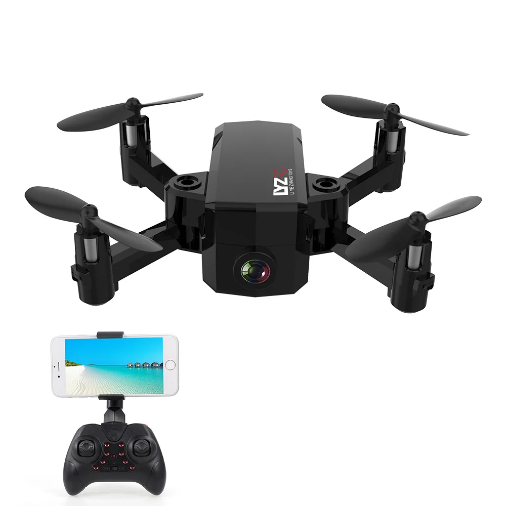 L102 480P 720P Мини Радиоуправляемый Дрон с камерой Wi-Fi FPV складной высота удержания Квадрокоптер Радиоуправляемый вертолет игрушки VS IN1601
