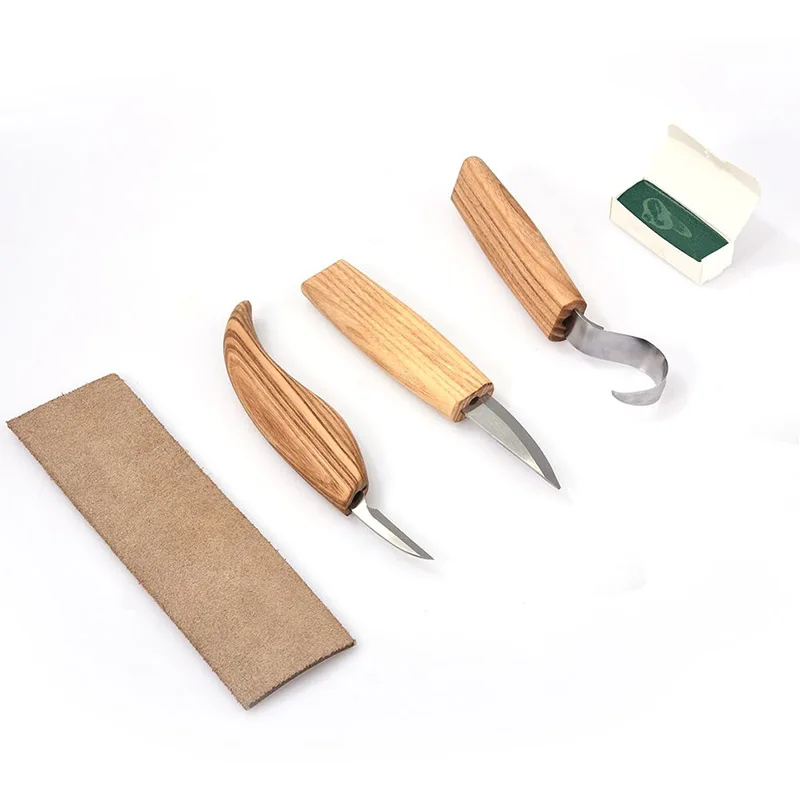 

3/5 Pcs Wood Carving Cutter Tool Set Woodworking Chip Hand Chisel Kit LO88