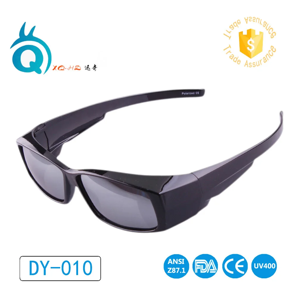 

Free shipping Hot sale Made in China Factory Fit over Myopia Sunglasses POLARIZED Outdoor Unisex UV400 Golf Sun glasses