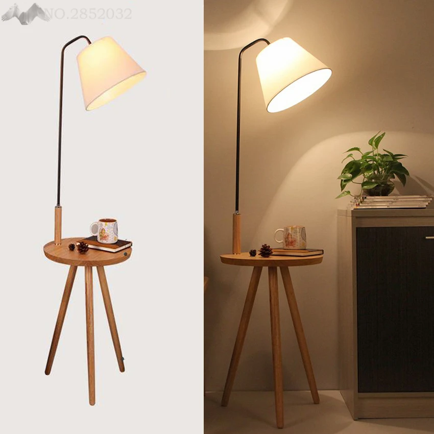 

LFH Creative Modern New storage tray The American minimalist study the living room bedroom lamp vertical floor lamp table lamp