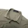 Fredd Marshall New Mens Military Shirt Men Short Sleeve Cargo Shirts 100% Cotton Casual Solid Shirt Male Pocket Work Shirt 55889 4