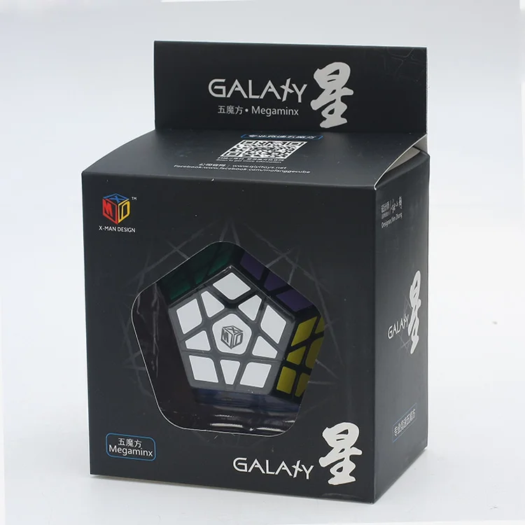 Qiyi X-Man Galaxy Dodecahedron скульптура/выпуклая/вогнутая/Самолет Cubo Magico Qiyi Valk 3 3x3 скоростной куб обучающая развивающая игрушка - Цвет: plane black