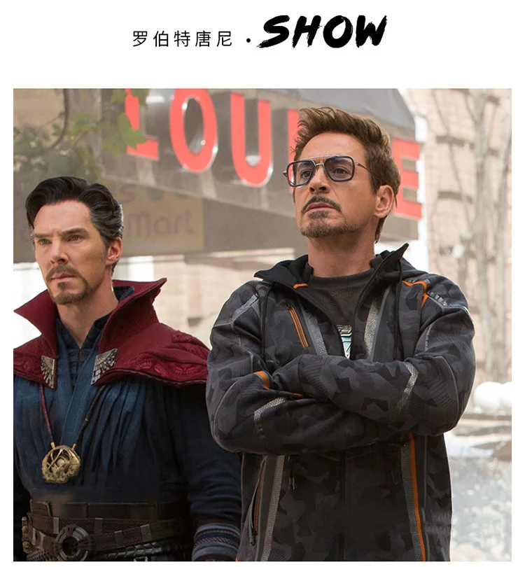 Hdtansen модные Мстители Tony Stark Flight Стиль Солнцезащитные очки для мужчин квадратный авиационный бренд дизайн солнцезащитные очки