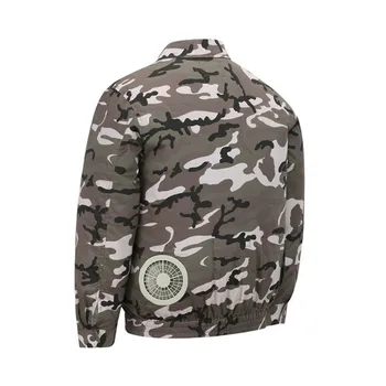 

Cycling Jackets Sun Protection Clothing Air-Conditioned Clothes with Fan Workwear Equipped Cooling Jacket Sports Safety #2U12