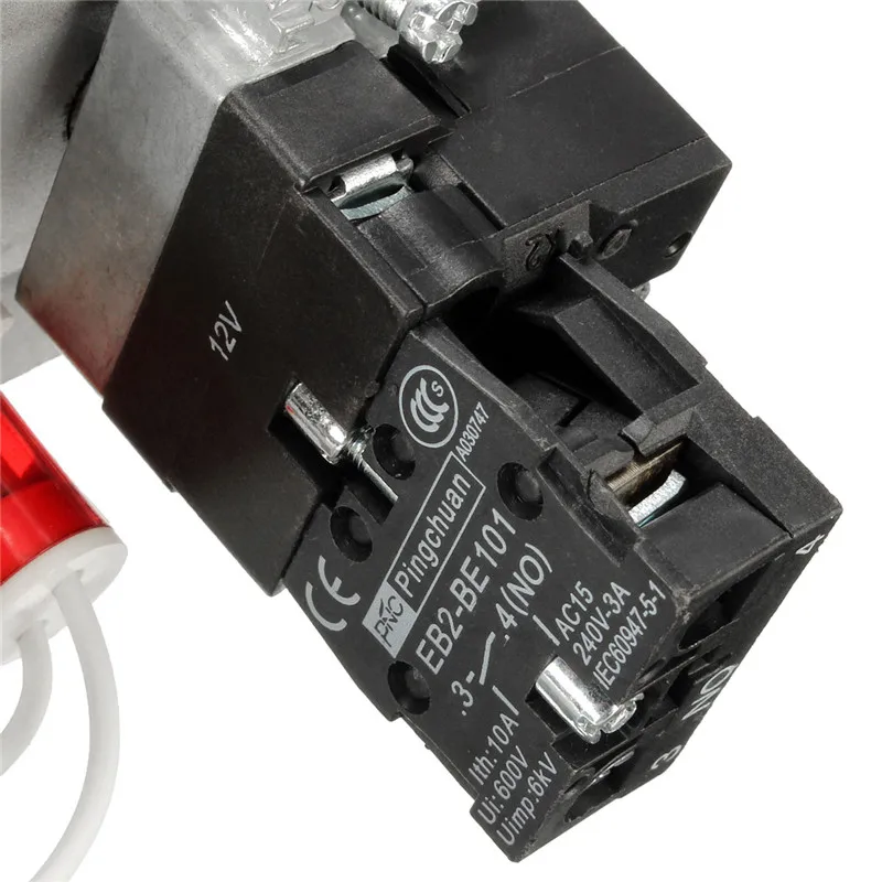 Универсальная кнопка запуска гоночного двигателя 12 В переключатель из