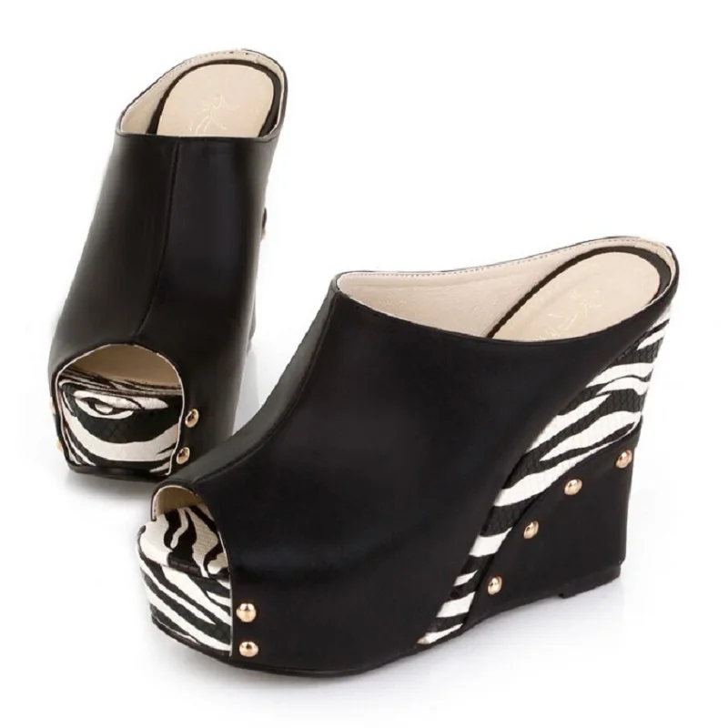 zebra gladiator sandals