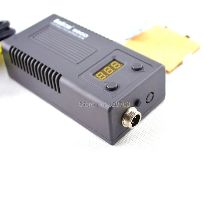 BAKON 950D Мини Портативная цифровая паяльная станция Электрический паяльник+ 5 шт. T13 наконечники нагревательный сердечник 100~ 240 В