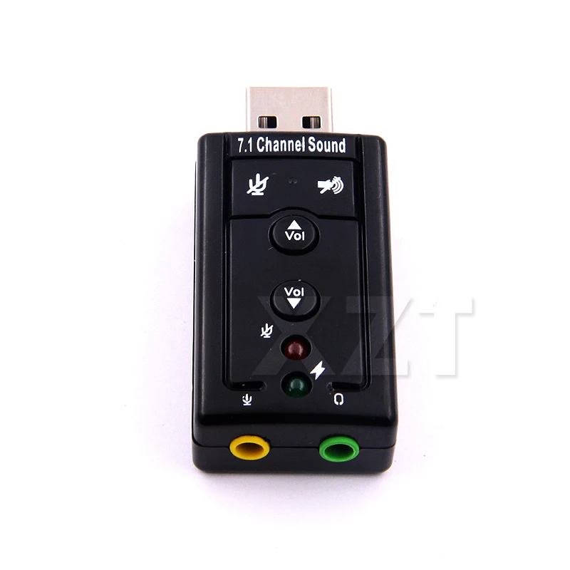 VIRTUAL 7.1 External USB Sound Card USB to Jack 3.5mm Headphone Audio Adapter Micphone Sound Card For Mac Android Linux