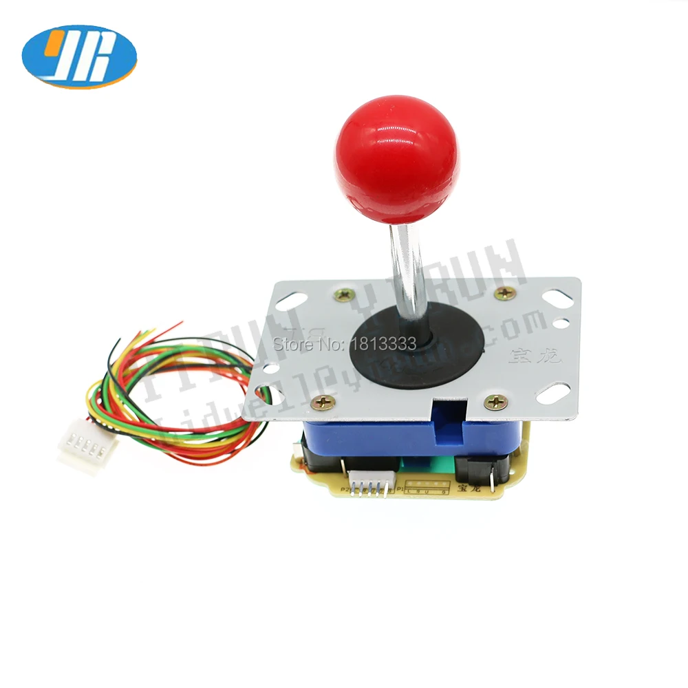 

Copy Seimitsu LS-32-02 Joystick 2/4/8 Way Arcade Stick 5Pin Circuit Board Joystick High Quality Rocker With Cable