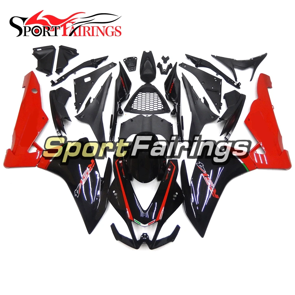 Обтекатели для Aprilia RSV4 1000 для детей 10, 11, 12, 13, 14, 15, 2010- АБС Пластик полный мотоцикл обтекатель с комплектом кузова капот черный, красный