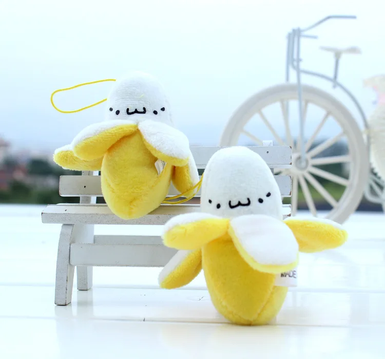 Cute Cell Phone Strap Charm Mobile Phone Skinned banana Plush Doll Phone Strap Pendant Cellphone Decoration Accessories Cute Cell Phone Strap Charm Mobile Phone Skinned banana Plush Doll Phone Strap Pendant Cellphone Decoration Accessories