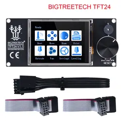 BIQU BIGTREETECH TFT24 V1.1 цветной экран с сенсорной панелью и 12864 ЖК-дисплеем для MKS SKR PRo Ender 3 3D платы