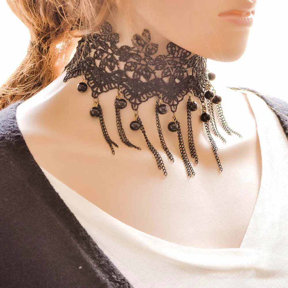 Элегантный темперамент бутон шелковая Мода Сфера заслуживает чокер ожерелье