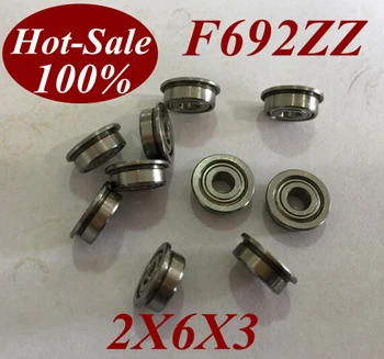 

50Pcs F692ZZ F692Z F692-ZZ 2X6X3 mm Miniature Ball Bearings Skateboard Scooter Skate Roller ball bearing