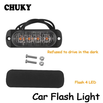 

CHUKY Car Truck Pickup Emergency Side Strobe Light Warning Flashing Light For Hyundai I30 IX35 Nissan Juke Subaru Suzuki Vitara