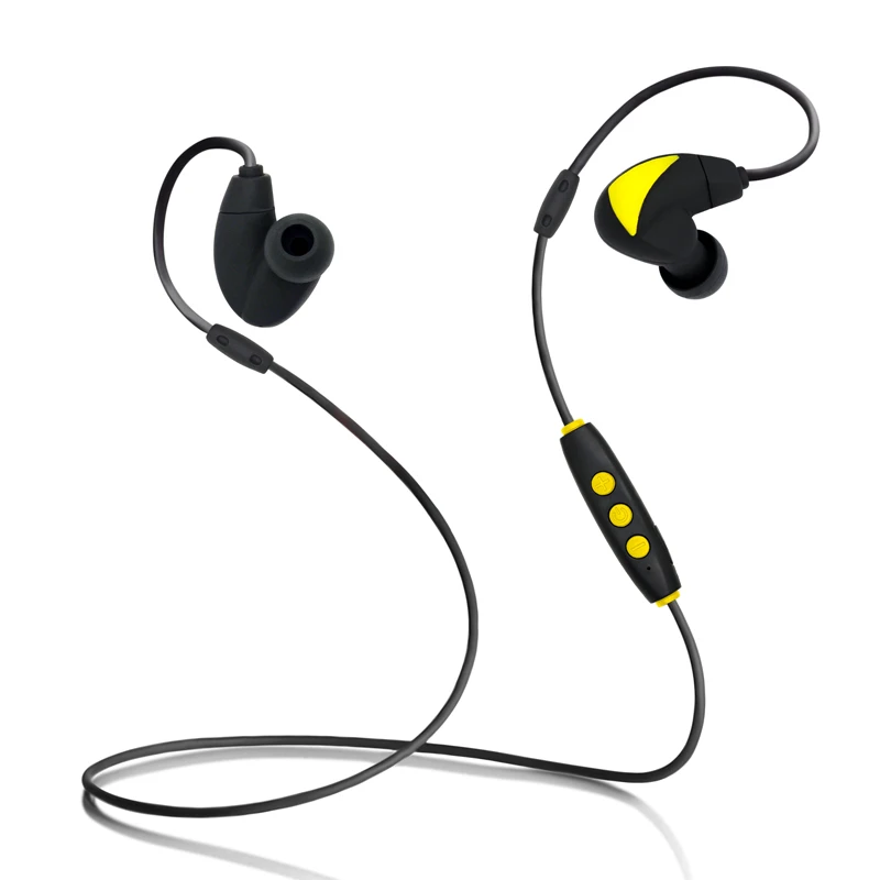 Running Wireless Earphone Stereo Sport Earbuds Bluetooth Music Colorful Bass Earphones with In-Ear Mic for IPhone 7 7s S06 | Электроника