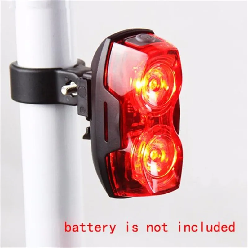 Sale Hot sale Cycling Night Super Bright Red 2 LED Rear Tail Light Bike Bicycle Safety Light 3 Modes Waterproof Bike accessories 1 Sale Hot sale Cycling Night Super Bright Red 2 LED Rear Tail Light Bike Bicycle Safety Light 3 Modes Waterproof Bike accessories 1