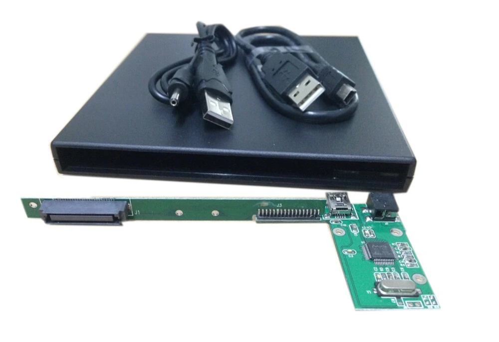 Tpfeel Ide(pata) To Usb External Usb2.0 Optical Drive Enclosure Case 9