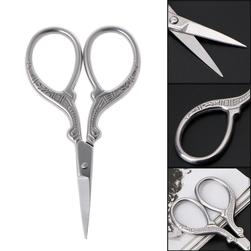

Stainless Steel Manicure Cuticle Pedicure Scissors Cutter Beauty Art Craft Tool