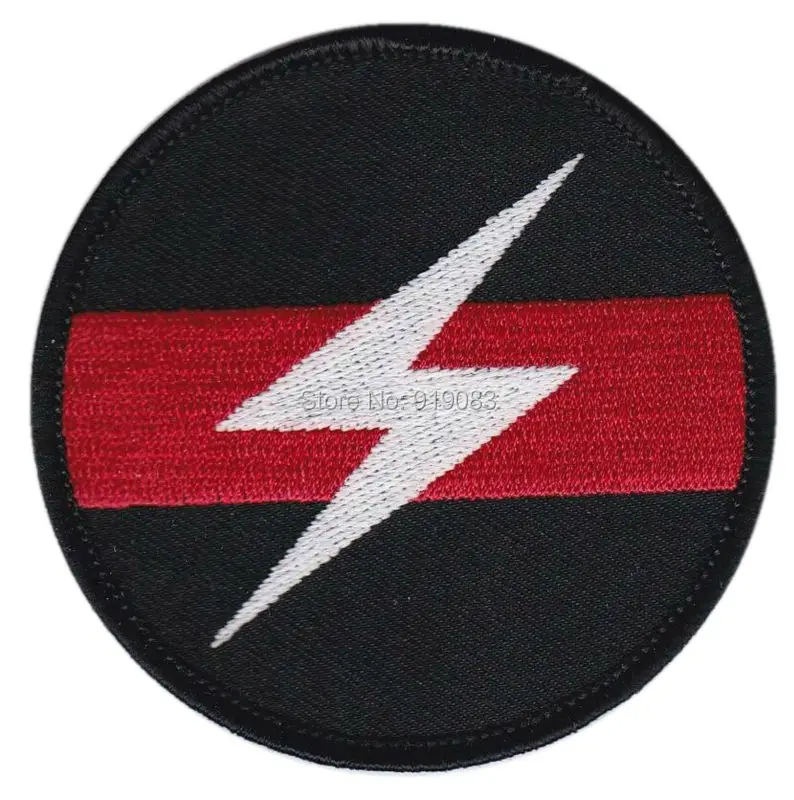 

3" Throbbing Gristle Coil Monte Cazazza Coum Transmissions Psychic movie Embroidered Emblem applique halloween costume cosplay