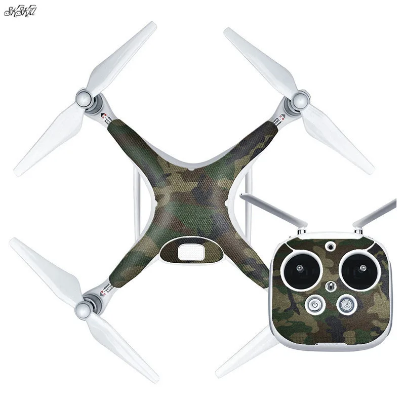 

Phantom 4 Sticker body Shell & Remote control & Battery Dust-proof Stickers For DJI Phantom4 Camera Drone Accessories