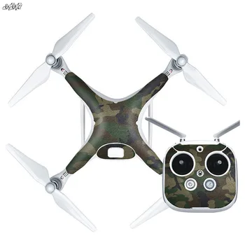 

Phantom 4 Sticker body Shell & Remote control & Battery Dust-proof Stickers For DJI Phantom4 Camera Drone Accessories