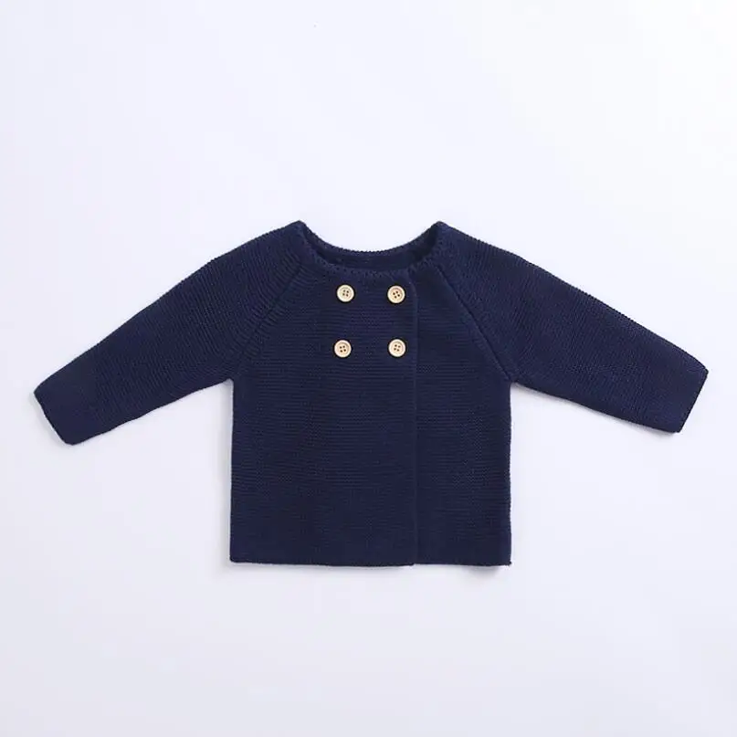 Good Quality Cotton Knitted Sweater Boys Girls Clothing Sets Long Sleeve Newborn Sweaters+ Shorts 2 Pcs Kids Baby Boy Girl Set