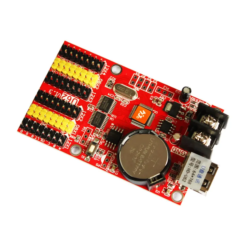 huidu HD-U62 U-disk single color led card for single color and two colors led video display modules