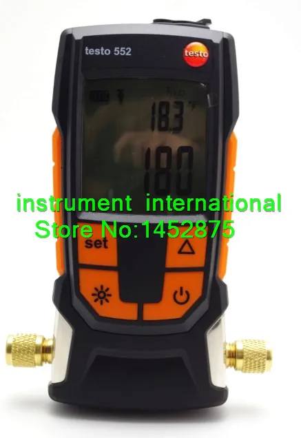 Цифровой вакуумный измерительный прибор Testo 552 0560 0 5522 мбар|vacuum gauge|digital vacuum gaugedigital |