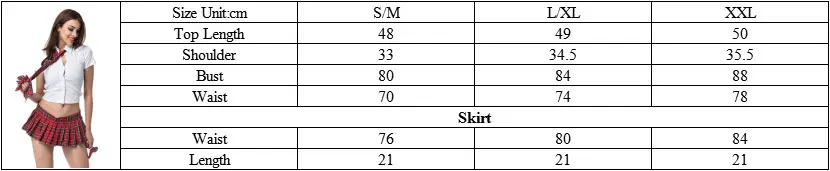 Белая рубашка с открытой спиной и красная клетчатая мини-юбка, Эротическая школьная форма, сексуальный костюм школьницы, костюмы на Хэллоуин для женщин и взрослых