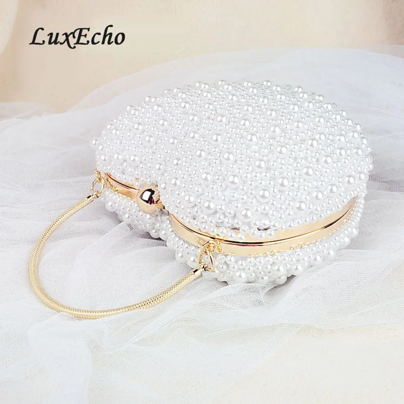 Luxecho белая/слоновая кость жемчужная сумка женские сумочки вечерняя сумочка клатч маленькая сумочка невесты свадебные вечерние сумки с ручкой