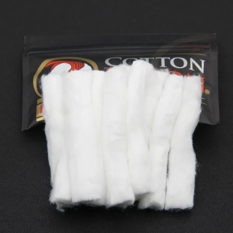 1 лот хлопок бекон Золотая версия Vape подходит Zeus RDA RTA атомайзер бак катушка фитиль