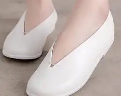 Горячая Распродажа ИФУ маленькие белые туфли Женская кожаная обувь A127 (1)-A127 (2)