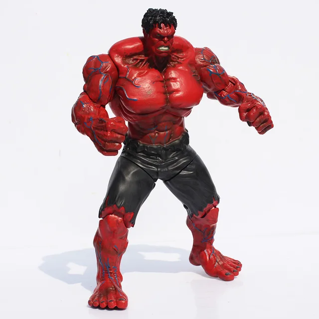 Red and Green Hulk Action Figures Collectible 10inch 4