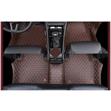 free shipping wearable fiber leather car floor mat for skoda kodiaq 2017 2018 7 seats free shipping wearable fiber leather car floor mat for skoda kodiaq 2017 2018 7 seats